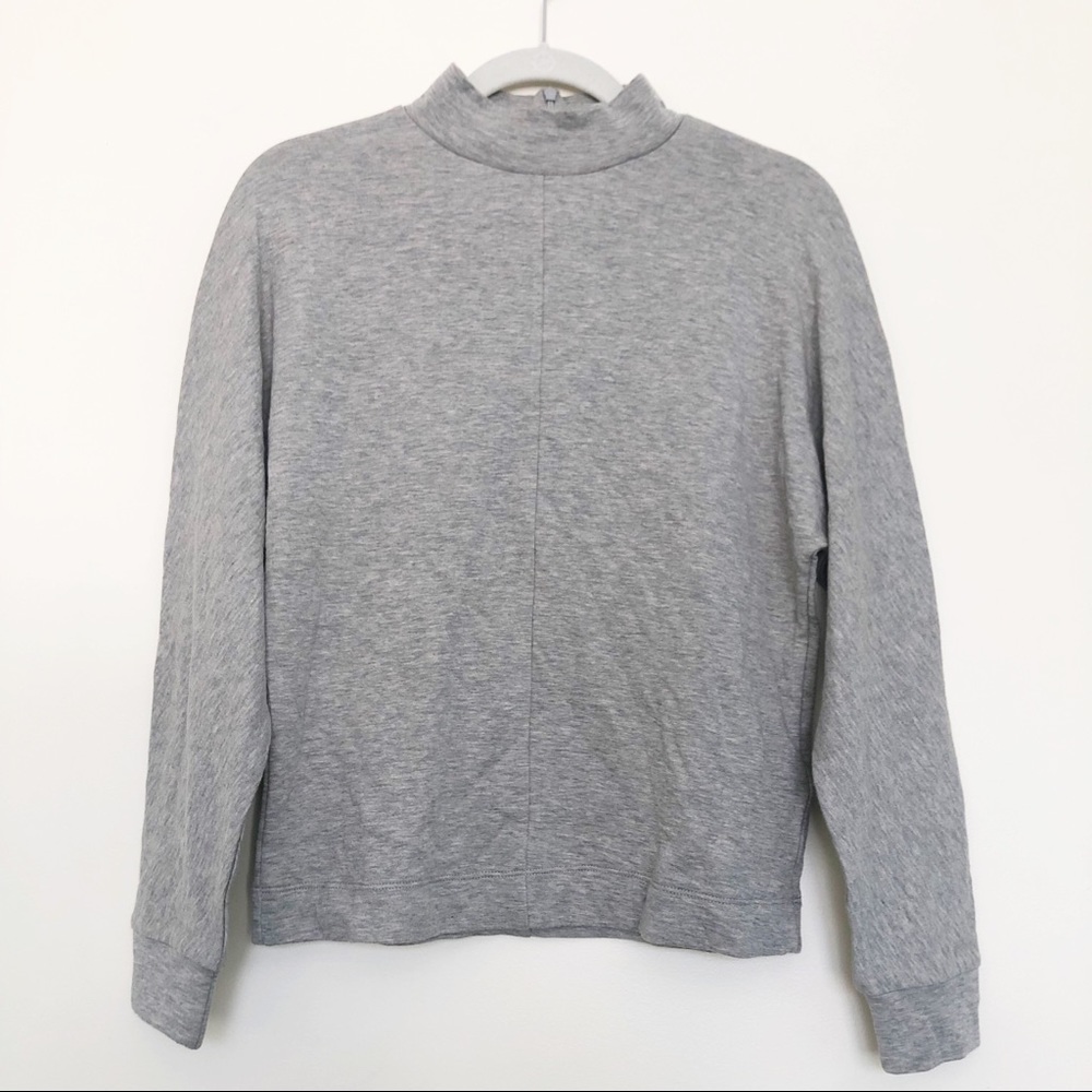 Madewell Gray Mock Turtleneck NWT Small